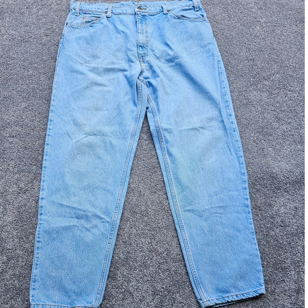 Vintage 90's Levi's 550 Orange Tab Jeans‎ Mens 40x32 (Fits38X31) Relaxed Tapered